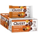 Cukierki powlekane Quest Nutrition, Masło orzechowe, 1 g cukru, 10 g białka, 4g węglowodanów netto, Gluten Free, Keto Friendly, 12 Hrabia