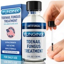 FUNGINIX Leczenie grzybów paznokci Ekstra siła - Antygrzybicze Leczenie paznokci z 10% Kwas undecylenowy i olej z drzewa herbacianego - Wykrztuszony przez 15 + Natural Oils & Botanicals - Made in USA (Opakowania maja Vary)