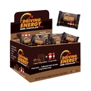 Driving Energy - Kofeinowa energia Bite Size Rozmiar - Dark Chocolate Fuel z 150mg Kofeina - Długoterminowy czas trwania siłowni, Trening, Dorośli - Wielki smak - Niskie węglowodany - Zdrowe przekąski - 30 Hrabia