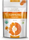Goodness 's Goodness Organic Turmeric Powder Building 124; Pure Ground Curcuma Korzeń Spice 124; Raw Vegan Turmeric Curcumin Seroning bogaty w witaminy i naturalne przeciwutleniacze 124; Non-GMO Gluten- Free 8 oz
