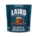 Laird Superfood Sleep & Recover, Bedtime Drink proszkowany Suplement do uspokajania do wsparcia relaksacji i snu z tart Cherry i rumianek, 0,3 Oz Packet, Opakowanie po 10