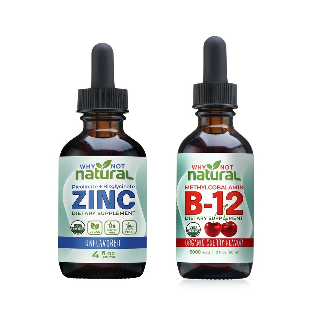 Cynk organiczny i witamina B12