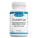 EuroMedica Thyroid Care - Immune Health & Energy Support Formula - Suplement odżywczy z jodu do wsparcia zdrowia tarczycy - Suplement Wellness z L- Tyrozyną - 60 Kapsułki