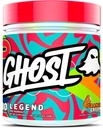 GHOST Legend Pre- Workout Powder, Pomarańczowy krem - 30 Służenia - Pre- Trening dla mężczyzn i kobiet z choliną, L- Citruline, & Beta Alanine for Energy & Focus