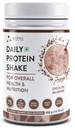 Generyczny QURA Codzienne Shake Protein 118 kcal Calories, 25 Witamina -Serving -40 - Dla mężczyzn i kobiet Czekoladowe mleko shake Flavor dla 400Gm