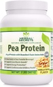 Herbal Secrets Pea Protein Powder Vanilla Toffee Flavor 2 lbs (Non-GMO) - Wspiera produkcję energii i wzrost mięśni - pobudza czynność serca i nerek *
