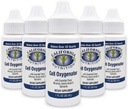 Cell Oxygenator 1 Fl Oz Bottle (Pack of 5), Liquid Concentrate Cell Oxygen Drops Water Daily Nutritional Dietary Supplement, Support Immune System, for Daily Use Sports Athletes