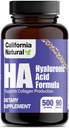 Kalifornia Natural Hyaluronic Acid Formula kapsułki, 90 Count