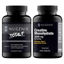 Nugenix Essentials Monowodzian kreatyny i Booster total-T testosteronu dla mężczyzn