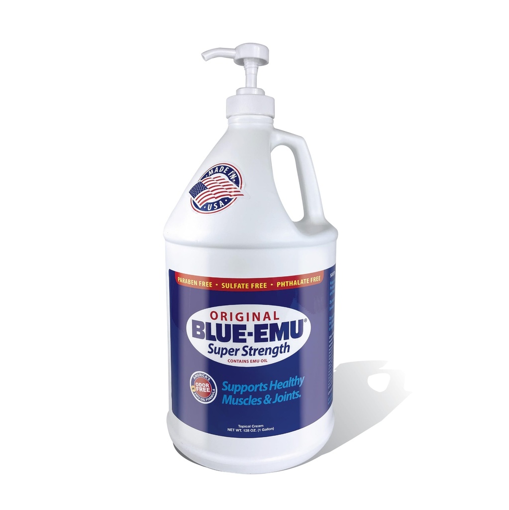 BLUE-UGW Oryginalny Super Krem siłowy, Kojące mięśnie i wspólne wsparcie, 1 Gallon