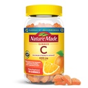 Nature Made Maximum Siła Dawkowanie Witamina C 1000mg na serwowanie, Wsparcie immunologiczne Gummies witaminy C dla dorosłych, 80 Gummies witaminy C, 20 Day Supply