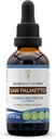 Piła Palmetto Tincture Free Alcohol Liquid Extract, Piła Palmetto (Serenoa Repens) Suszone Berry (2 FL OZ)