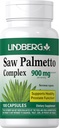 Ekstrakt Lindberg Saw Palmetto dla kobiet i mężczyzn 124; 900 mg 124; 100 Kapsułek 124; Suplement Mieszanka 124; Serenoa Repens 124; Non- GMO, Gluten Free