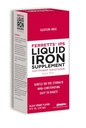 Ferretts Liquid Iron Supplement 40mg (IPS) - 8 Fl Oz. czarnego wiśniowego aromatu wysokiej mocy suplementy żelaza dla dzieci i kobiet w ciąży - Delikatny i nieutrwalający Yummy płynny suplement żelaza