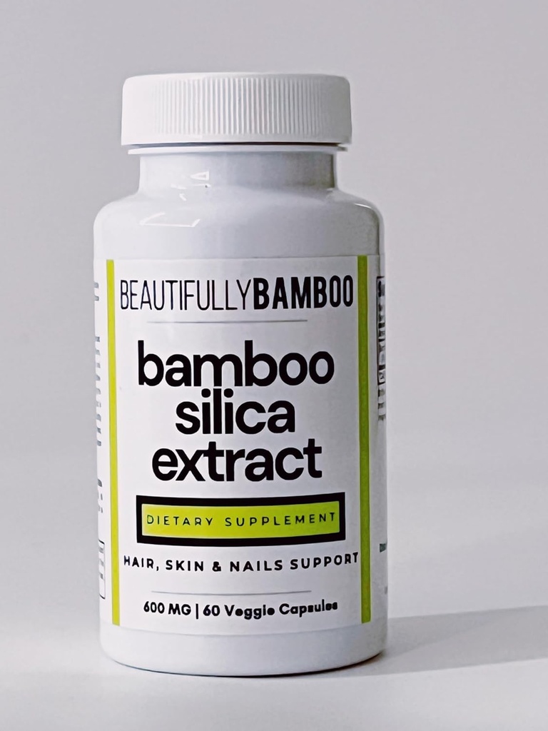 Generic Bamboo Silica Extract Kapsułki [Beautifully Bamboo], 60 Hrabia (Opakowanie 1)