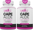 Czysty przylądek Aloe Laxative ziołowy do zaparcia Ulgi Zdrowe jelita Ruch naturalny Colon Cleanse & Detox Dietetyczny Suplement przeznaczony dla kobiet przez Ladyme 180 Kapsułki