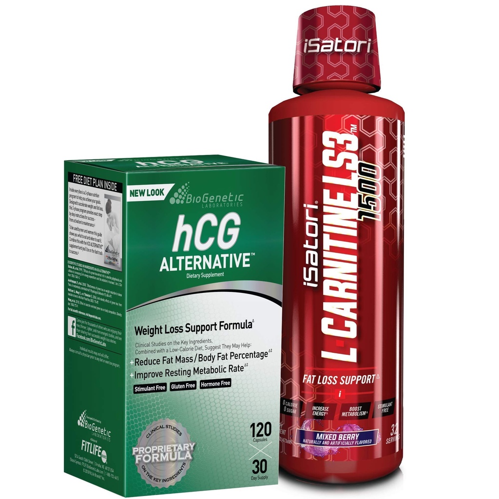 iSatori L- Carnitine LS3 Mieszane Berry 1500mg (32 Służenie) & Laby biogenetyczne