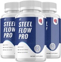 Steel Flow Pro Supplement for Men – SteelFlowPro Advanced Energy Pills, SteelFlow Pro Supplements Still Flow Pro for Men Health Supplement, Reviews (3 Pack - 180 Capsules)