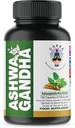 MUFASA Organic Ashwagandha Równoważny 10 000 mg - 120 Kapsułek Wegańskich - Czysty Organiczny Ashwagandha Proszek i ekstrakt korzenny Kapsułki - Stress Relief, Mood Enhancer - 4 Miesiące Dostawy