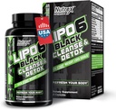 Nutrex Research Lipo- 6 Cleanse & Detox for Weight Loss & Digestive Health Assembly 124; 7 Day Fast- Acting Natural Colon Cleanser and Detox for Women & Men Betting 124; Redukcja Bloating, Boost Energy, Łatwa trawienie