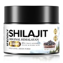 Shilajit Resin, Shilajit for Men & Women, Shilajit Pure Himalayan Organic - 600mg Pottency Gold Grade, z 85 + Minerały śladowe, Fulvic & Humic Acid, dla Staminy, Immunitet & Siła, 50 Sług (30g)