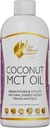 Cocó March N.M.D MCT Oil - Intermittent Post Support, Metabolizm, Moc mózgu Boost, Natural Energy from Coconut, Free from Gluten, Dairy, Soy, Vegan & Keto- Friendly, 32 Fl Oz