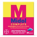 Midol Complete Gelcaps 24ct: Midol Complete Menstrual Pain Relief Gelcaps z Acetaminophen dla objawów menstruacyjnych, PMS Relief, and Period Cramp Relief - 24 Count (Packaging May Vary)