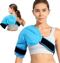 Ramię Ice Pack Rotator Cuff Cold Therapy Wraps, Ramię wielokrotnego użytku Ramię Gel Pack Hot Cold Compress Pain Relief dla urazów, Odzysk po zabiegu chirurgicznym, Zapalenie ścięgna, Ramię ramienne dla lewego prawego ramienia