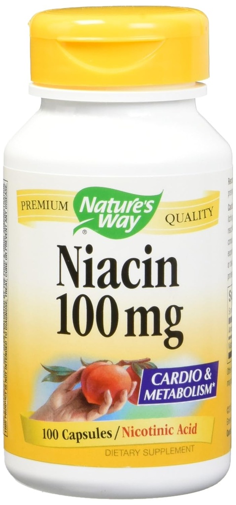 Niacyna 100 mg 100 kapsułek (opakowanie zawierające 2 kapsułki)