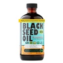 Black Seed Oil 8 Oz - Premium Nigella Sativa Cold- Pressed Turecki Czarny Cumin Oil - Wysoka wytrzymałość 3X Thymoquinone - Naturalne wsparcie - Super Food