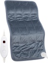 Ważona papa grzewcza, 17 "x 33" XXXL Ekstrakt - duża elektryczna papka ciepła na ból pleców Relief w / 6 Ustawienia ciepła 2H Auto Shut- Off, w / 4.9lbs BPA- Free Beads for Cramps Neck Shulder Arms Nogi maszyny prasowalne