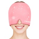 ZNÖCUETÖD Migrena Ból głowy Relief Cap Hat Pełna głowa lód Pack Owijanie Gel Ice Beanie Cold Cap Hot / Cold Compress Therapy for Sinus, Stres, Napięcie, Ból głowy Ulgi, Kobiety