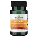 Swanson P- 5- P (Pyridoxal- 5- fosforan) Witamina Koenzymacyjna B- 6 40 Miligramy 60 Kapsułki