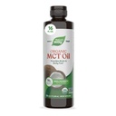 Nature 's Way Organic MCT Oil, 16 Fl Oz, Brain and Body Fuel from Coconuts *, C8 Captile Acid and C10 Capric Acid, Keto and Paleo Certified, Organic, Non-GMO Project Verified