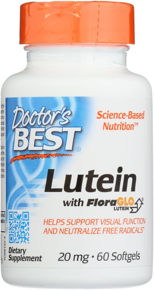 Najlepsza luteina dla zdrowia oczu lekarza - 20 MG (60 Softgels)