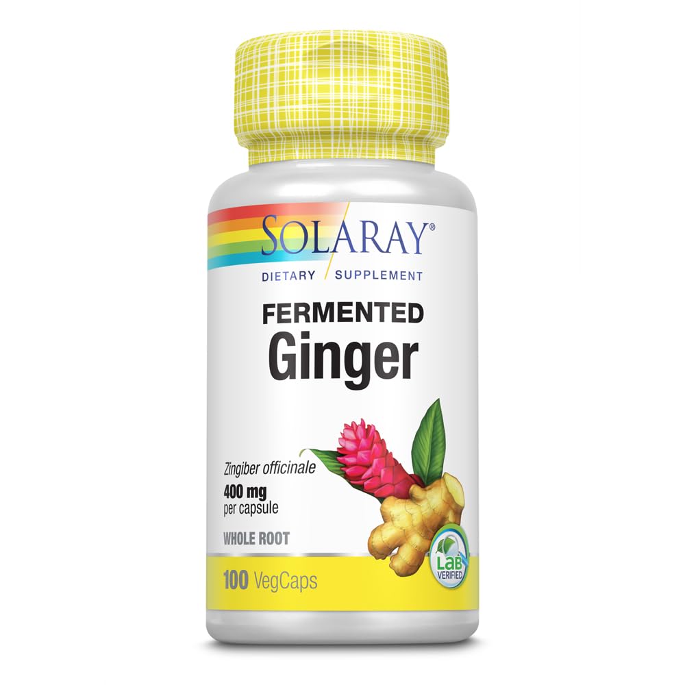 SOLARAY Fermentowany Ginger Root 400mg