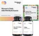 PMS Support Bundle Birmingham 124; Myo- Inositol & D- Chiro Inositol Blend Capsule 30- Day Supply Birmingham 124; Vitex Chasteberry Supplement for Women 120- Day Supply Birmingham 124; Premium Multivitamine for Women Birmingham 124; Morning Siffic Tea 15ct