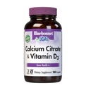 Bluebonnet Wapnia Citrate with Vitamina D3 - Daily Bone Health & Strength Plus Immune Support * 1000mg Wapnia Supplement for Women & Men - Non-GMO, Gluten- Free - 180 Caplets