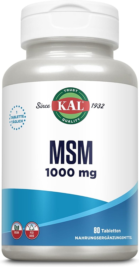 KAL 1000 Mg Msm tabletki, 80