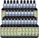 Kasztan koński (Aesculus Hippocastanum) Gliceinit, Organiczny suszony orzech bez alkoholu (Nazwa firmowa: HerbalTerra, Proudly made in USA) 30x2 fl.oz (30x60 ml)
