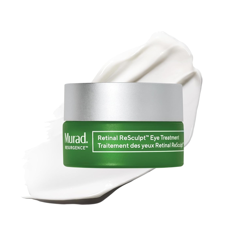 Murad Resculpt Resculpt Eye Lift Treatment - Starsze-Defying Eye Cream with Encapsulated Retinal, Gentian Root, & Oat- Firming Film for Youthful Eyes - Tightens Droopy Lids & Under- Eye Bags - 0.5 Fl Oz