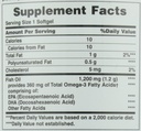 Nature 's Bounty Fish Oil, Wspiera zdrowie serca, 1200 Mg, Szybkie uwalnianie Softgels, 200 Ct (Opakowanie 2)