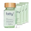 Fatty15 C15: 0 Suplement kwasu pentadekanowego Długowieczny składnik odżywczy - 90 Kapsułek wegetariańskich - 3X Korzyści komórkowe z oleju rybnego EPA Omega 3 Suplementy - Wsparcie dla wątroby & Mitochondrialne Zdrowie