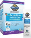 Ogród Życia Dr. Spreparowane Dzieci 10 Miliard CFU Probiotic Stick Pack z D3 - Wspiera kości, Zęby i funkcje immunologiczne, Proszek Unflavored, 30ct Karton