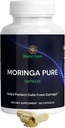 Kapsułki przeciwutleniające Moringa - Natural Moringa Oleifera - 800 MG Energy, Metabolizm, & Wsparcie immunologiczne.