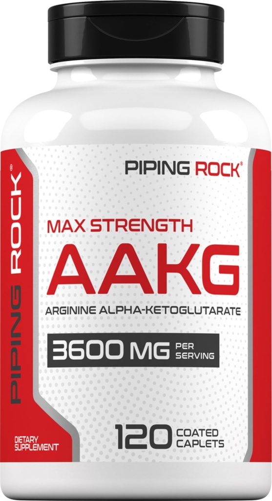 Pining Rock AAKG Supplement Supplement Equipment 124; 120 Cappets Equipment 124; 3600 mg Equipment 124; Arginine Alpha- Ketoglutaminian Supplement Equipment 124; Nitric Oxide Enhancer 124; Max Force Equipment 124; Vegetarian, Non-GMO, Gluten Free