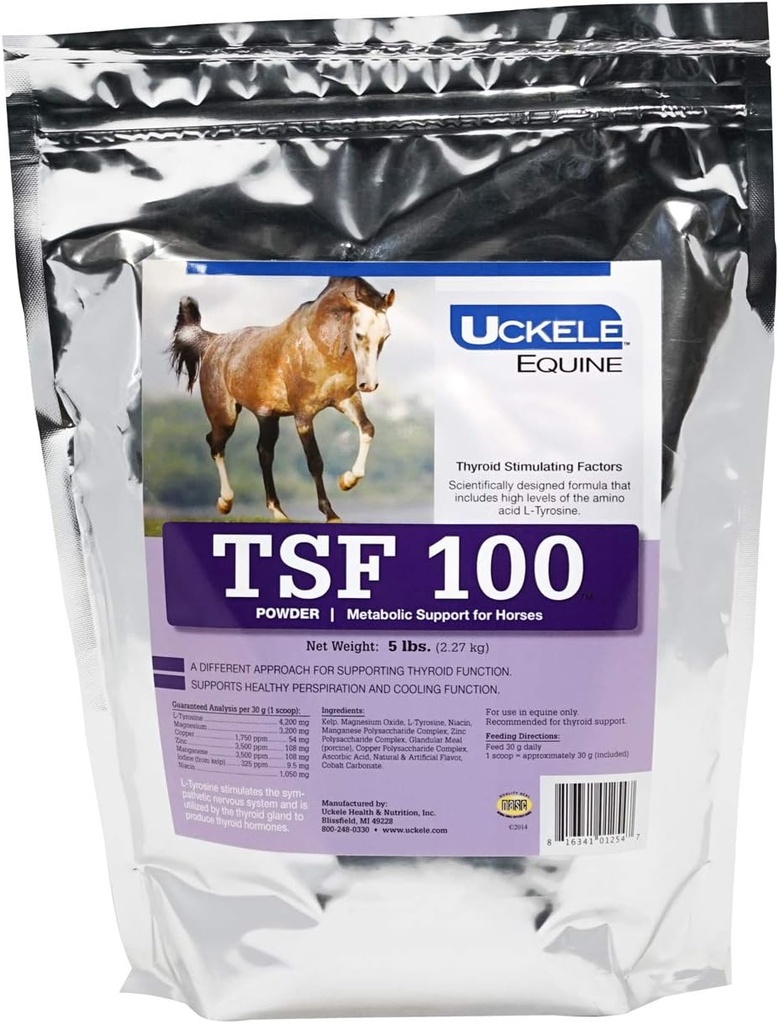 Uckele Equine TSF 100 Metaboliczny proszek wsparcia, 5 worek funtowy