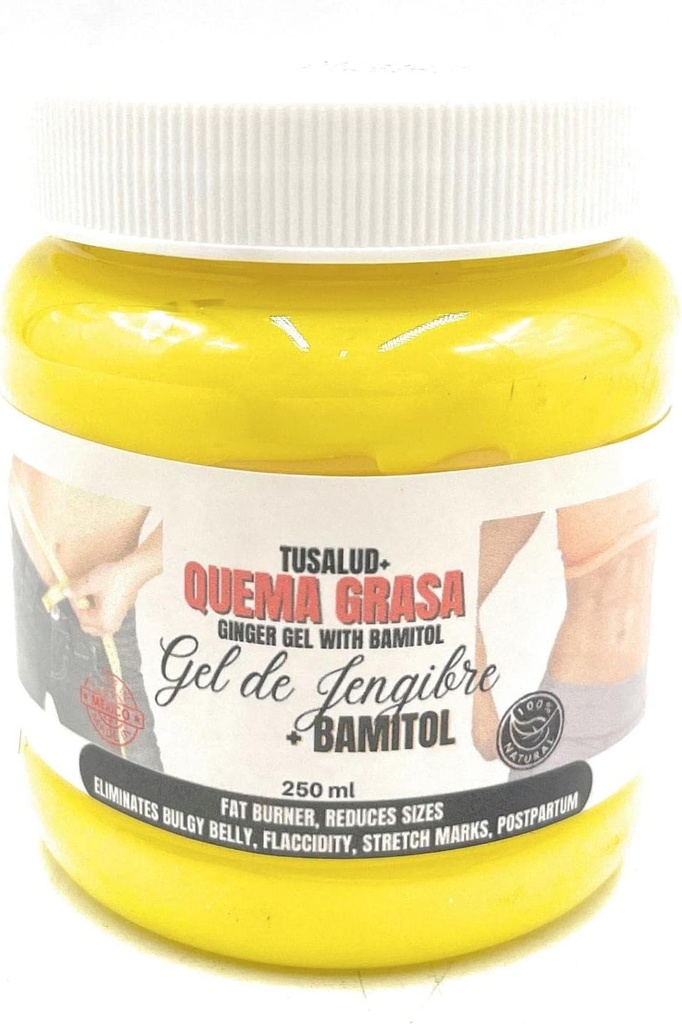 Ginger & Bamitol Slimming Body żel - Natural Fat Reducer, 8.45 fl oz