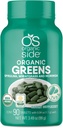 Zielony organiczny (Spirulina, Wheatgrass & Moringa) 90 tabletek - bogaty w witaminy i minerały - Super Zielone 1100 mg - Certyfikowany USDA - Nie GMO - Wegan