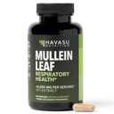Mullein Leaf kapsułki dla zdrowia układu oddechowego - 5000mg Extract 10: 1 for Lung Support and Immune Function - 90 Count - Vegan, Non-GMO kapsułki - Herbal Supplement for Daily Wellness - 3 Month Supply